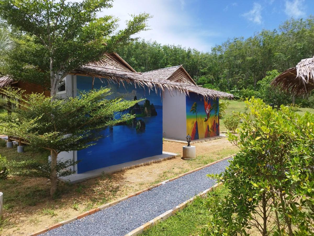 Palm Garden Bungalows Koh Lanta Bagian luar foto